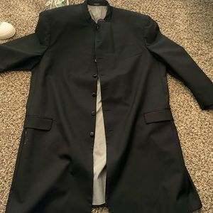 Andrew Fezza tux duster jacket